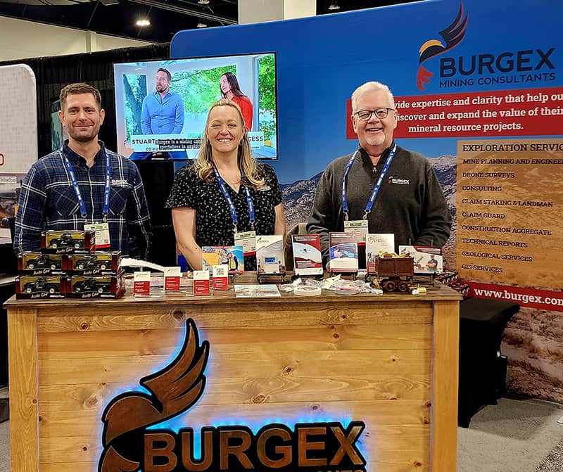 Burgex Team Enjoyed SME MINEXCHANGE in Denver